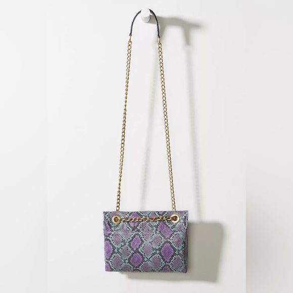 Anthropologie Handbags - Anthropologie Naja AKA Imogen Snake-Print Shoulder Bag - Rare & sold out